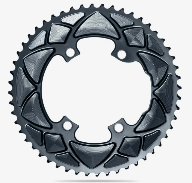 AbsoluteBlack Corona Shimano Asymmetric Drive Grigio