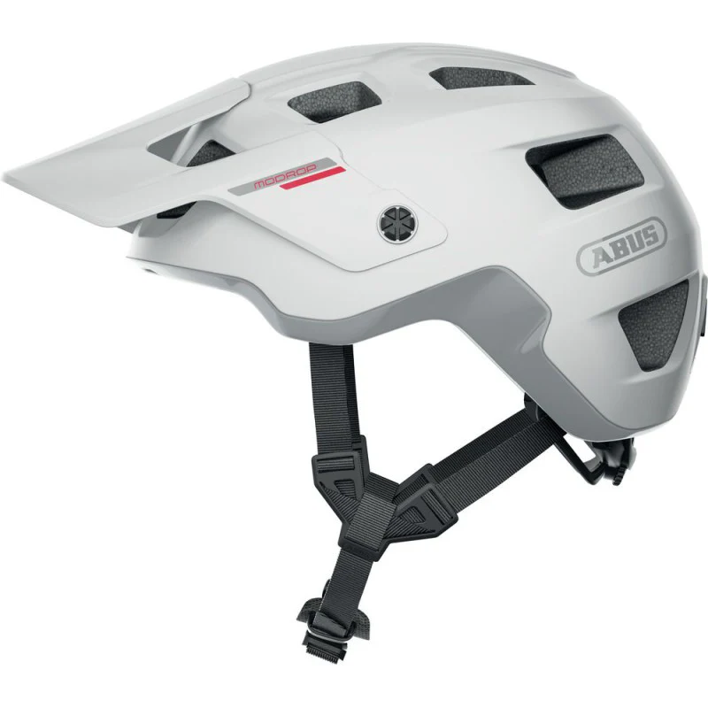 Abus Casco MTB Modrop Polar White