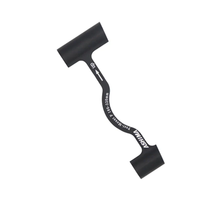 ASHIMA Adattatore Pinza Freno Post-Mount diametro: +40mm Nero
