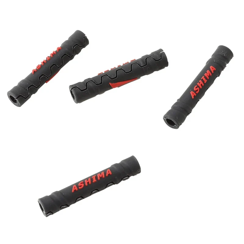 ASHIMA Copriguaina lungo (Kit) 8 pezzi Nero con logo