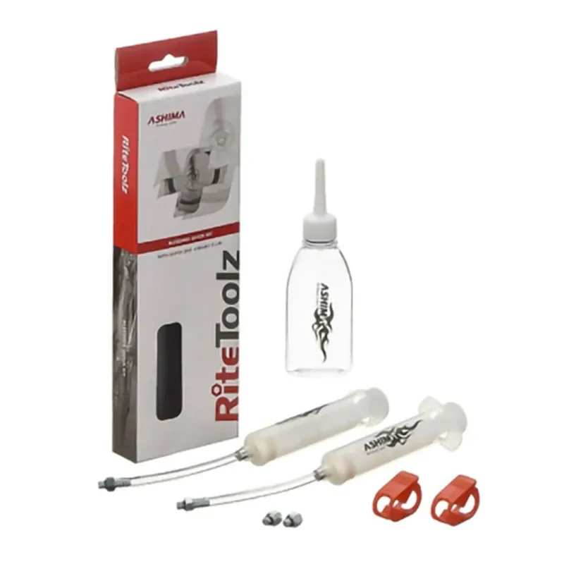 ASHIMA Kit Spurgo Freni per impianto idraulico AVID 4 accessori