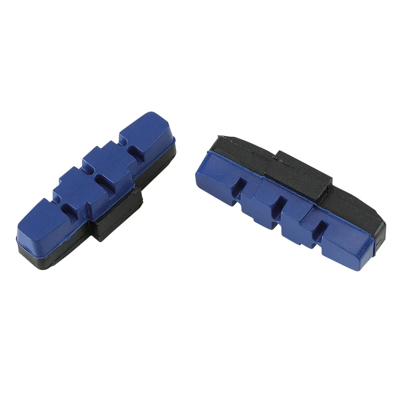 ASHIMA Pattini Freno E-Bike 50mm Blu Compatibili c/imp. Idraulico Magura