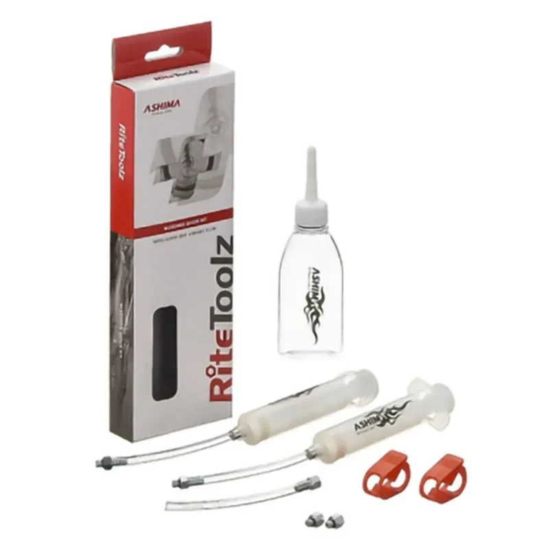 ASHIMA Spurgo Freni (Kit) per impianto idraulico Road Shimano