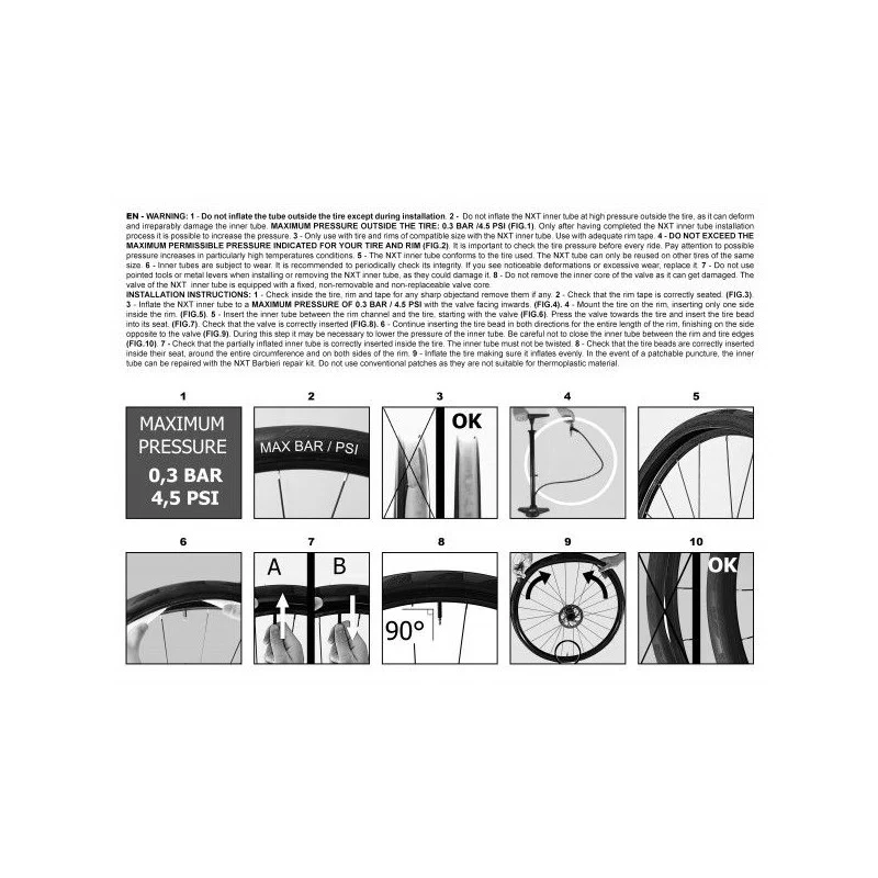 Barbieri Camera D'Aria Gravel TPU NXT 700X35-45 VP 65mm - Image 2