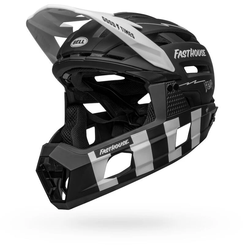 Bell Casco Super Air R Mips Fasthouse Matte Black/White - Image 3