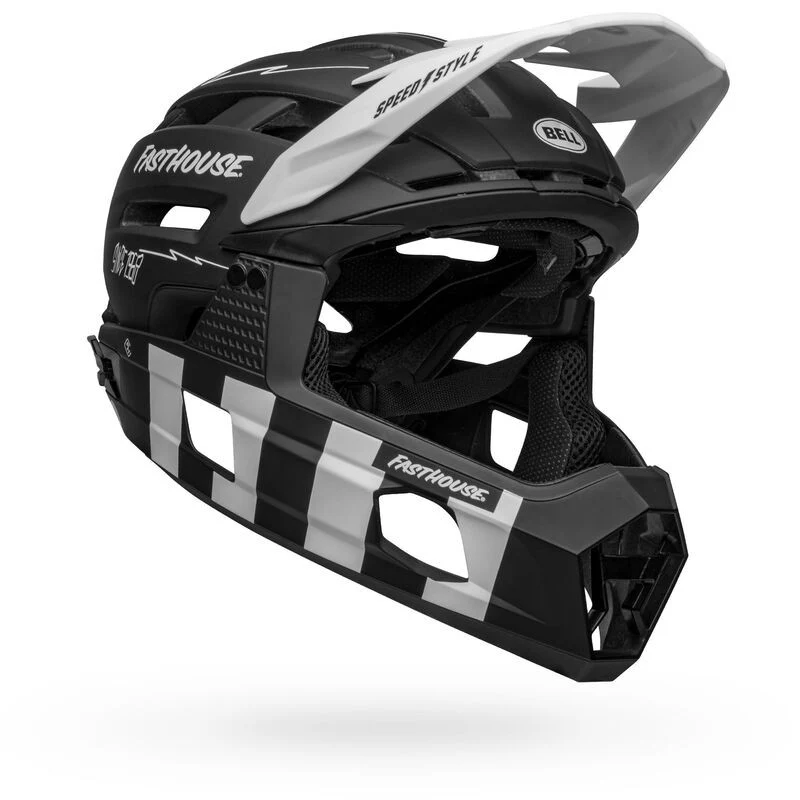 Bell Casco Super Air R Mips Fasthouse Matte Black/White - Image 4