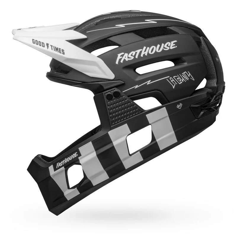 Bell Casco Super Air R Mips Fasthouse Matte Black/White - Image 5