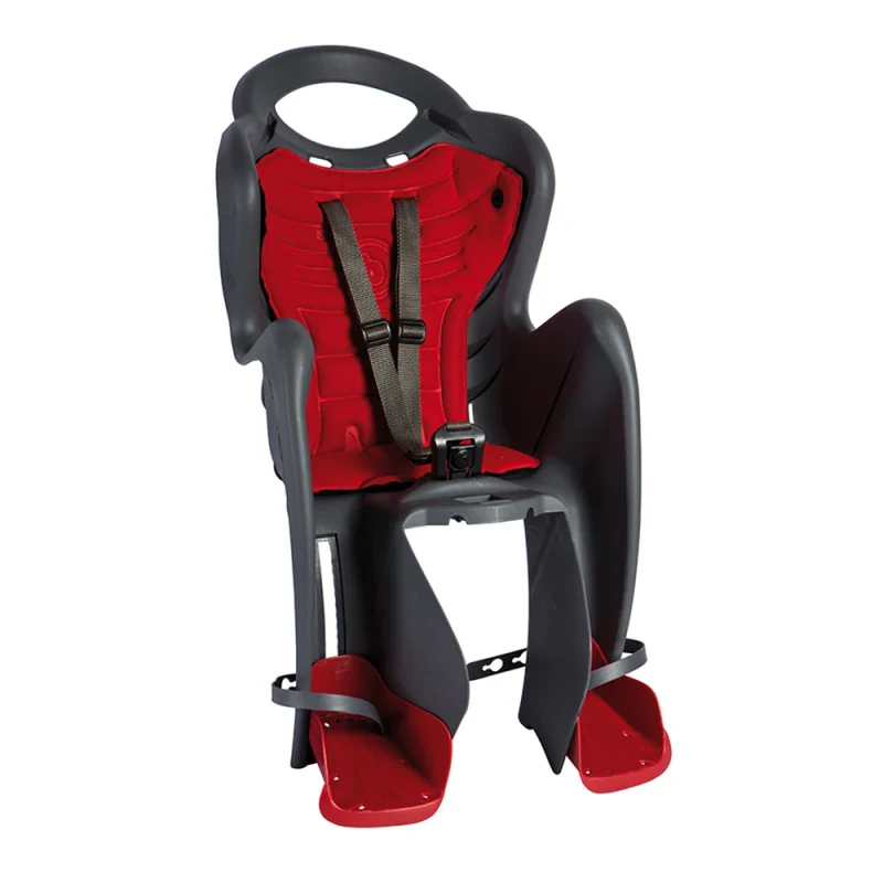 Bellelli Seggiolino Posteriore MR FOX Attacco al Telaio B-Fix Grigio Tg. XL