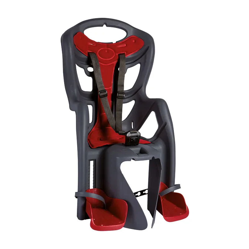 Bellelli Seggiolino Posteriore PEPE Industrial Attacco Portapacchi Grigio Scuro