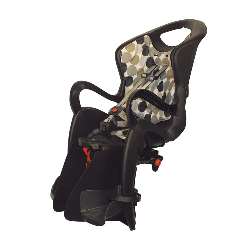 Bellelli Seggiolino Posteriore TIGER Attacco al Telaio B-Fix Bubbles