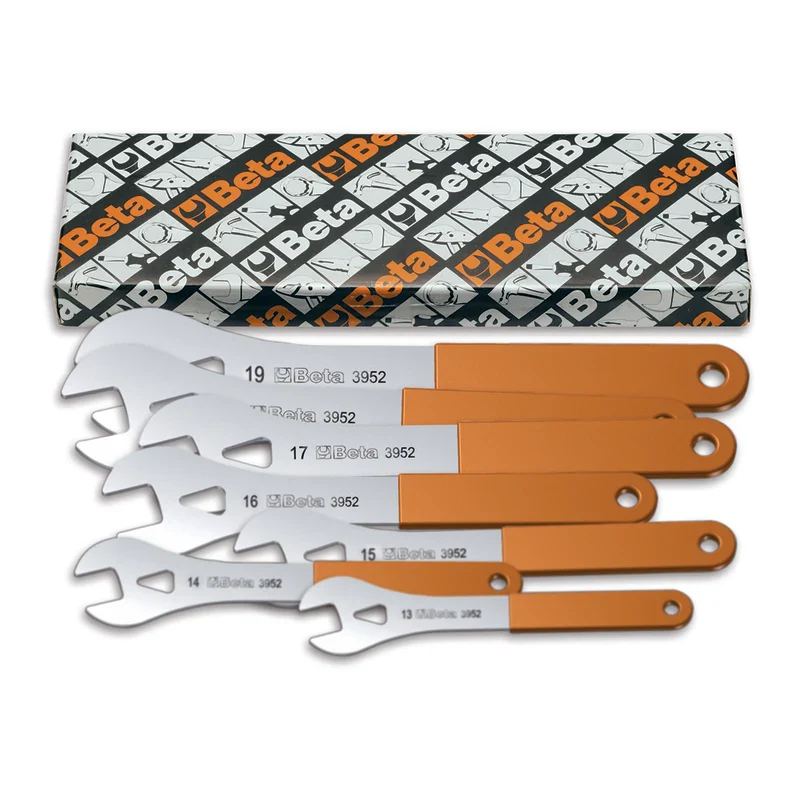 Beta Chiavi a Forchetta Piatta (KIT) - 7 Pezzi da 13mm a 19mm