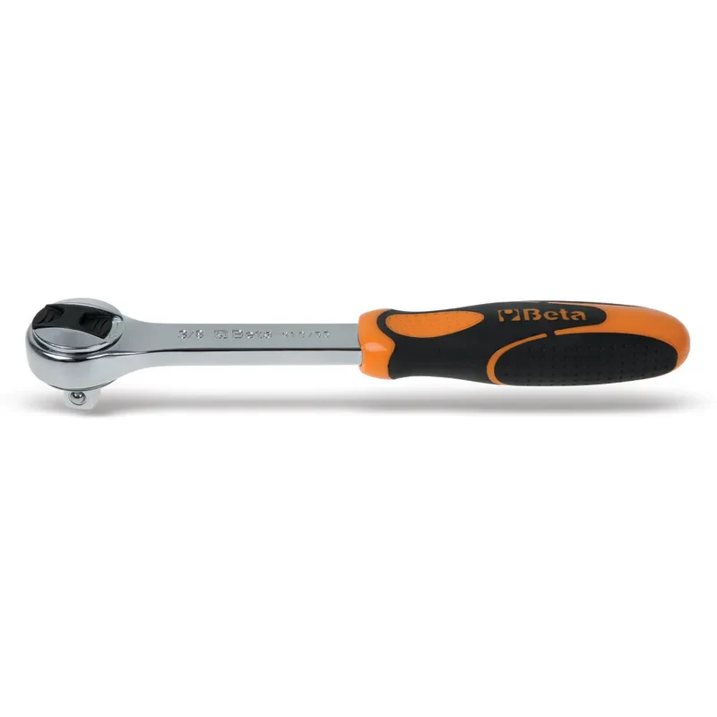 Beta Cricchetto Reversibile 200mm per Bussole 3/8" con 72 Denti - Blister