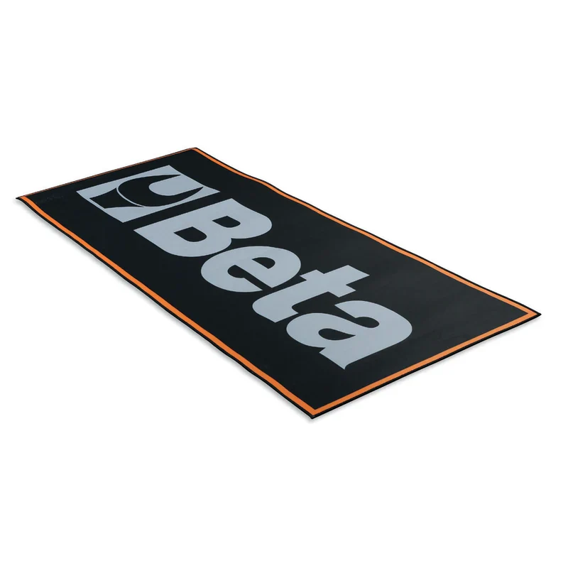 Beta Tappeto con Logo BETA 200x80cm Nero