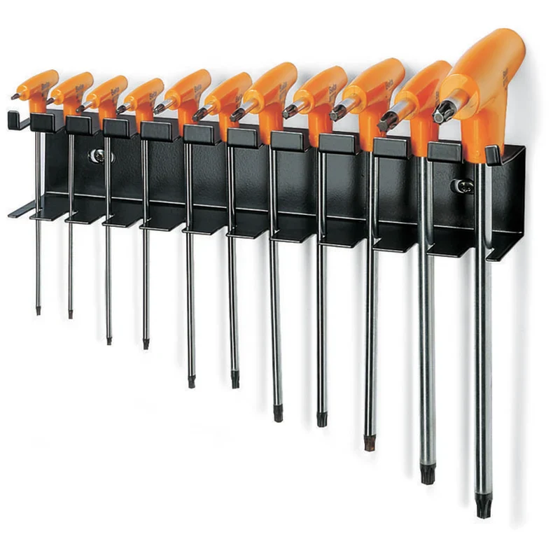 Beta Chiavi Multiuso TorX (KIT) 11PZ da T8 a T50 - Appese a Muro