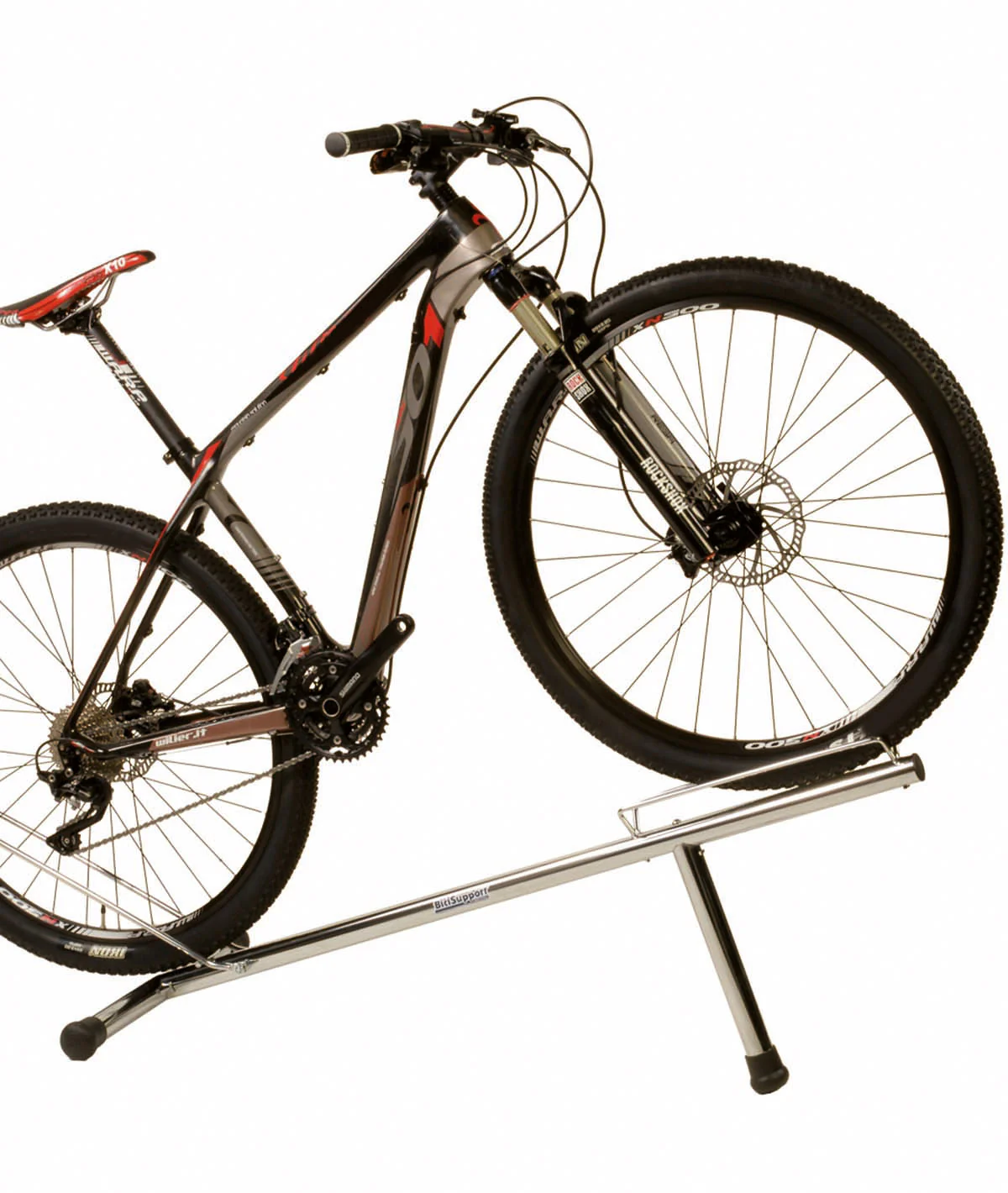Bicisupport Espositore inclinato per bici singola nero - Image 2