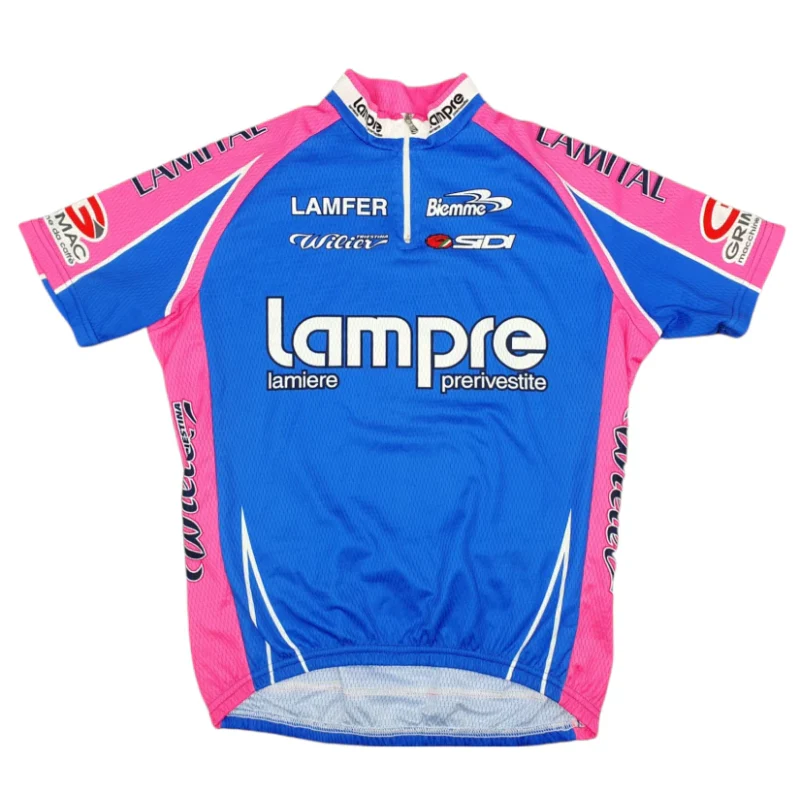 Biemme Maglia Estiva Lampre Blu/Rosa