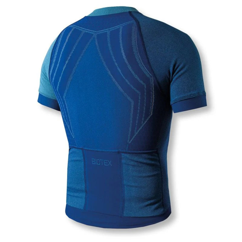 Biotex Maglia Maniche Corte Cationico Blu - Image 2