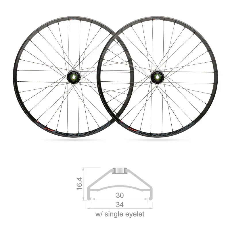 Blackjack Ruote 29" x 30mm MTB READY Tubeless Microspline 12V (Coppia)