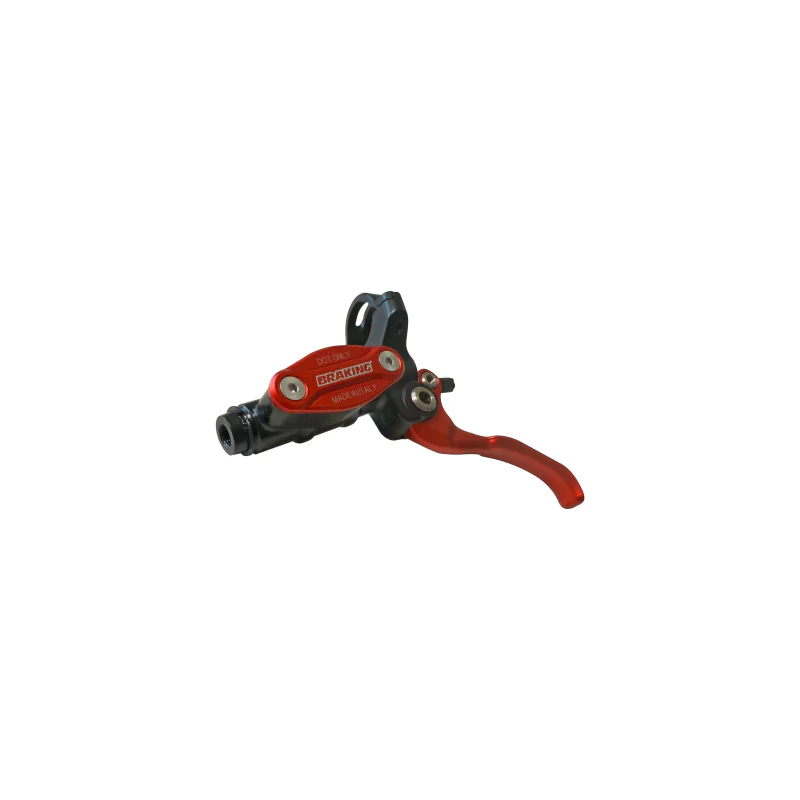 Braking Coppia Freni a Disco RM4 Tubo in Kevlar Nero Ø5 MM Rosso