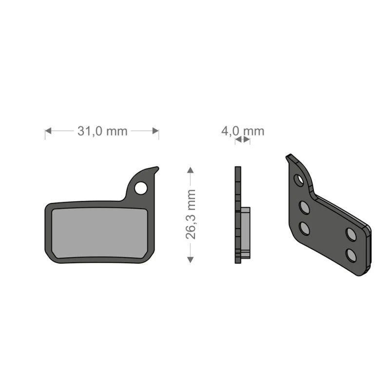 Brenta Pastiglie E-Bike Sram