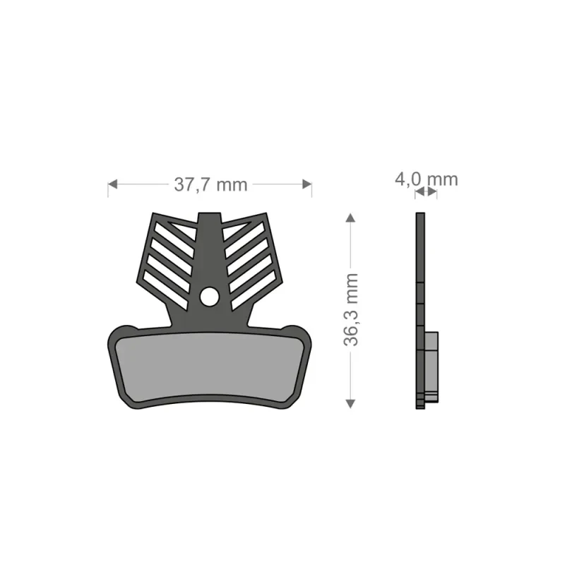 Brenta Pastiglie Light Tech per Impianto XO-ELIXIR TRAIL/RSC/R/T AVID/SRAM