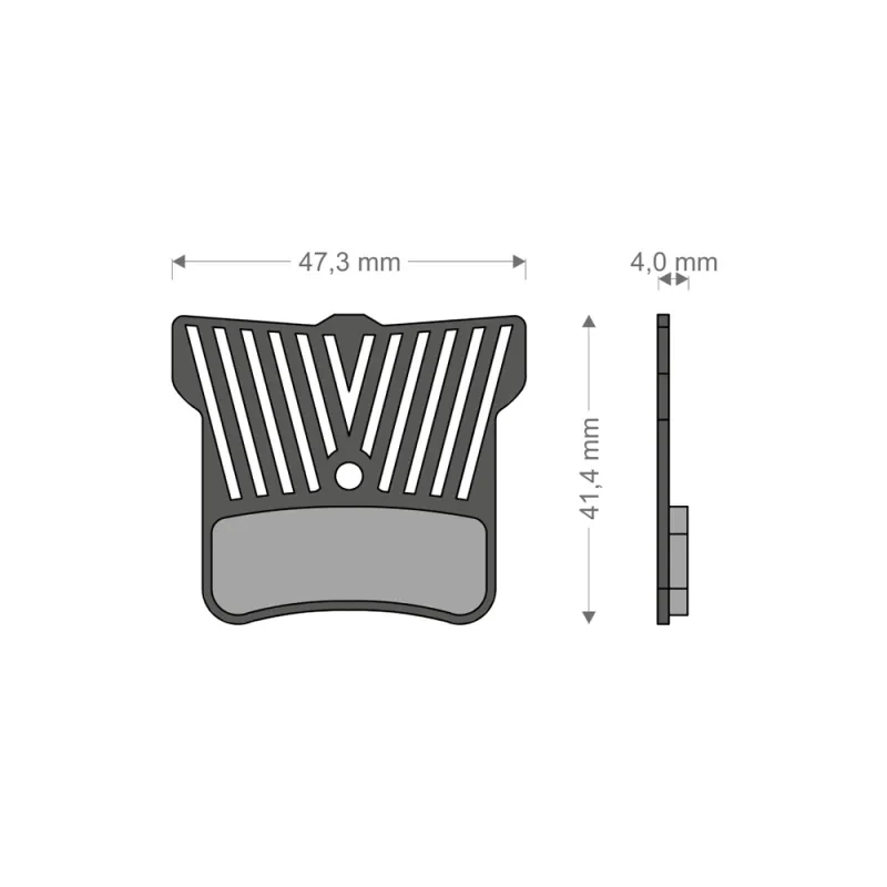Brenta Pastiglie Light Tech per Impianto XTR/QUADIEN SHIMANO/TRP/TEKTRO