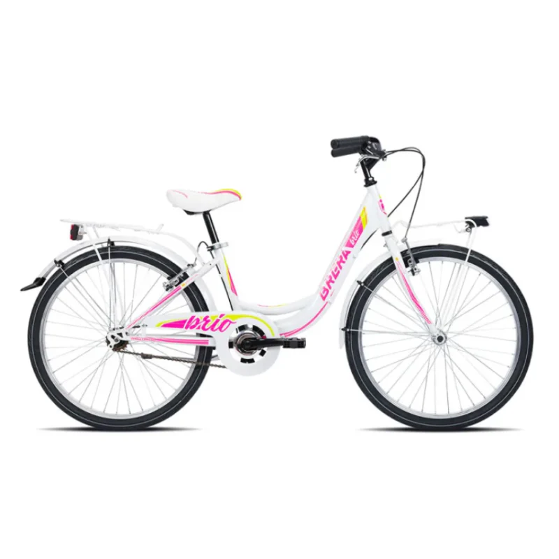 Brera Bici Brio Love 24" 1V Bianco/Ciclamino
