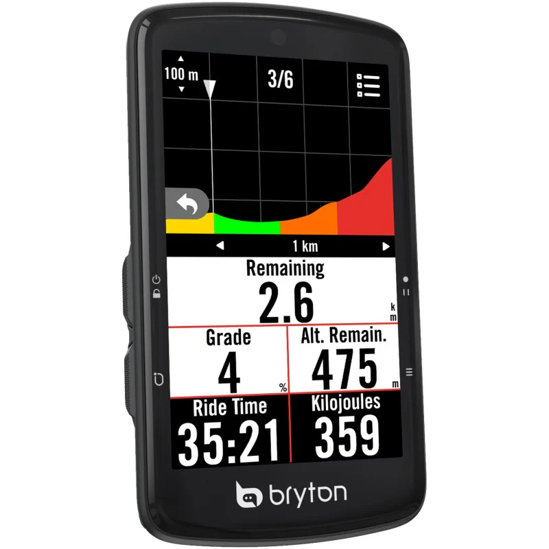 Bryton Ciclocomputer GPS Rider BRS810T + Dual Sensor Cadenza/Velocità + Fascia Cardio - Image 3
