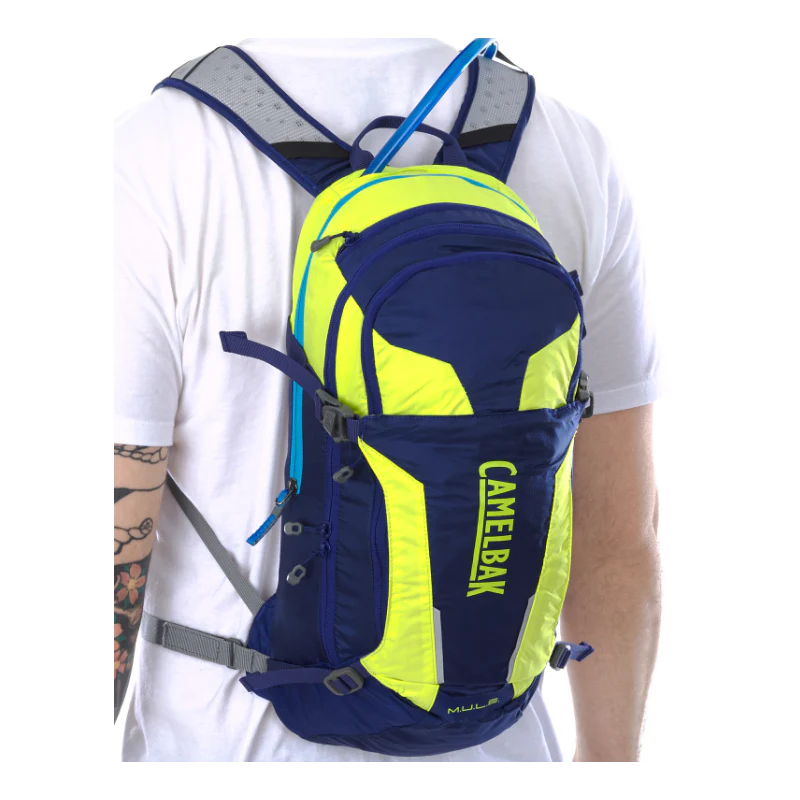 Camelbak Zaino Idrico M.U.L.E. Pitch Blue/Lime Punch 3L - Image 2
