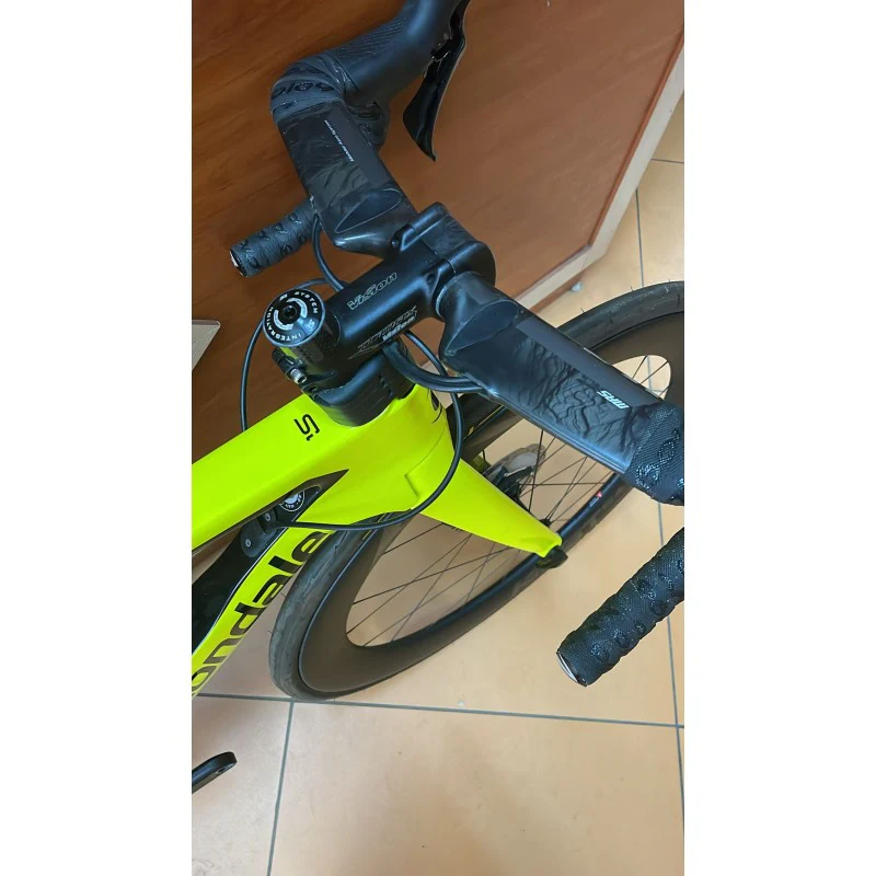 Cannondale Bici SystemSix - Shimano Dura Ace 9100 11v - Hollowgram Knot 64 - SEMINUOVA - Image 4