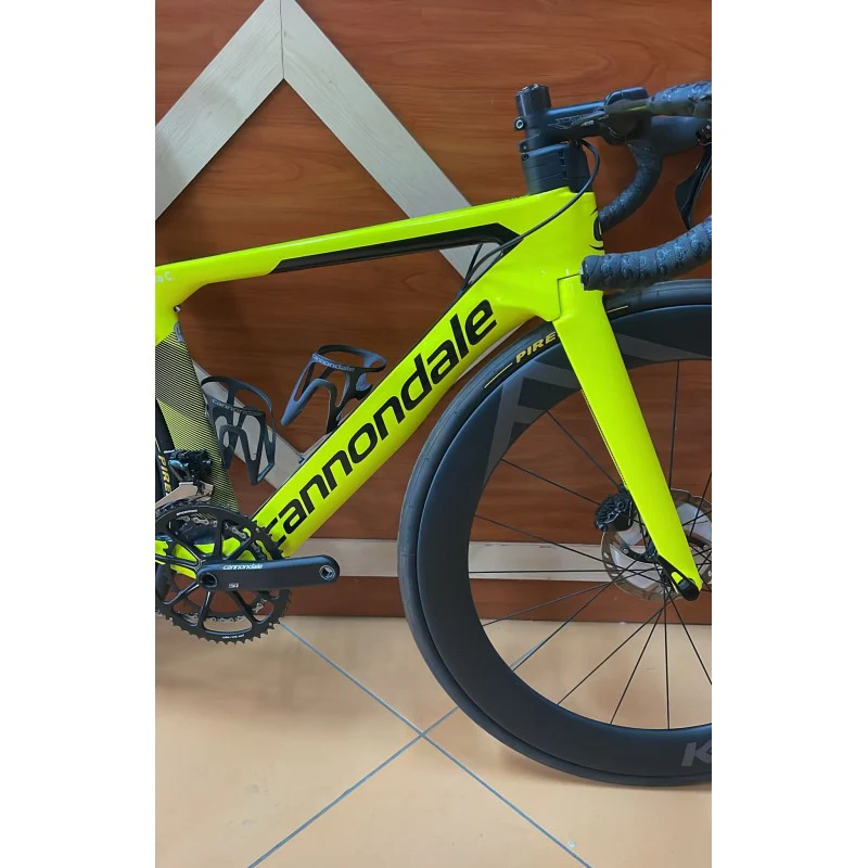 Cannondale Bici SystemSix - Shimano Dura Ace 9100 11v - Hollowgram Knot 64 - SEMINUOVA - Image 7