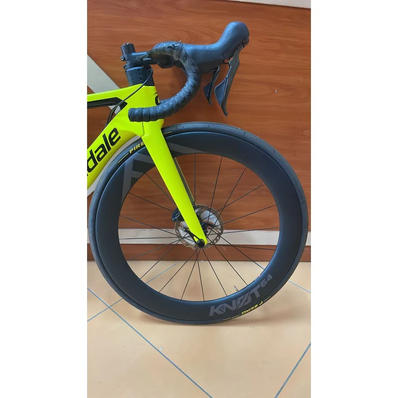 Cannondale Bici SystemSix - Shimano Dura Ace 9100 11v - Hollowgram Knot 64 - SEMINUOVA - Image 8