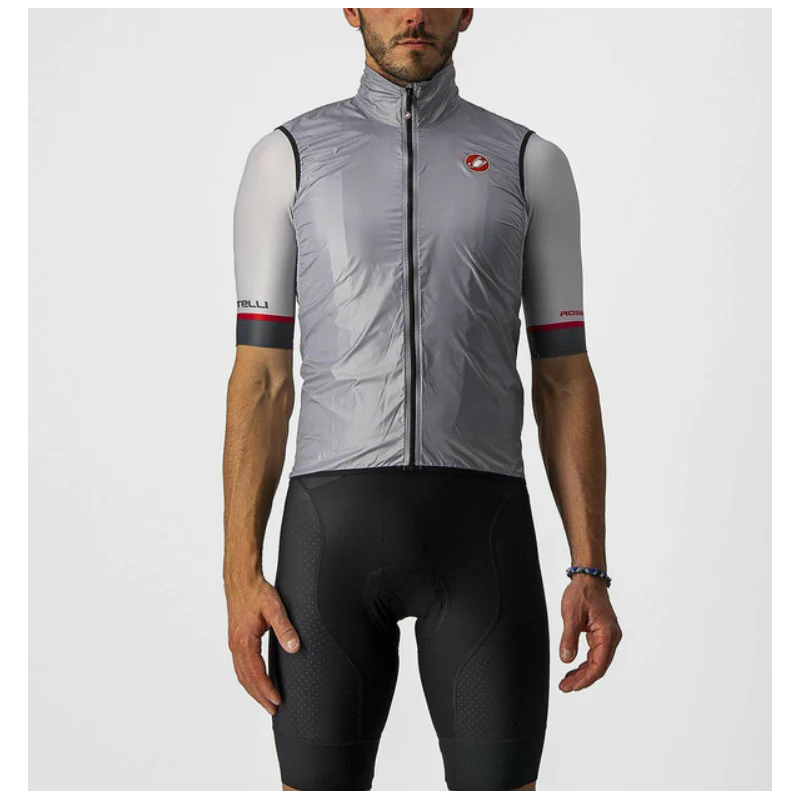 Castelli Gilet Antivento Aria Silver Gray