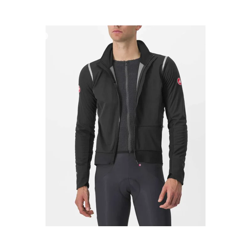 Castelli Giubbino Alpha Doppio Ros Nero - Image 4