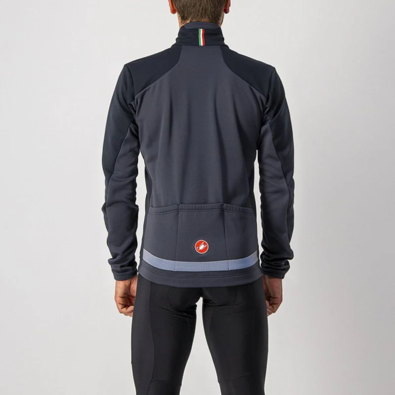 Castelli Giubbino Transition 2 Black/Dark Grey - Image 2