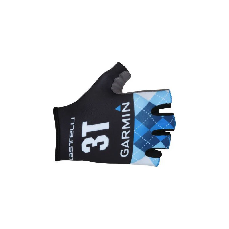 Castelli Guanti Garmin Barracuda Aero Race Nero/Blu