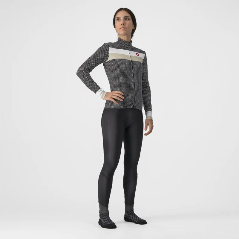 Castelli Maglia Donna Volare Black/White - Image 2