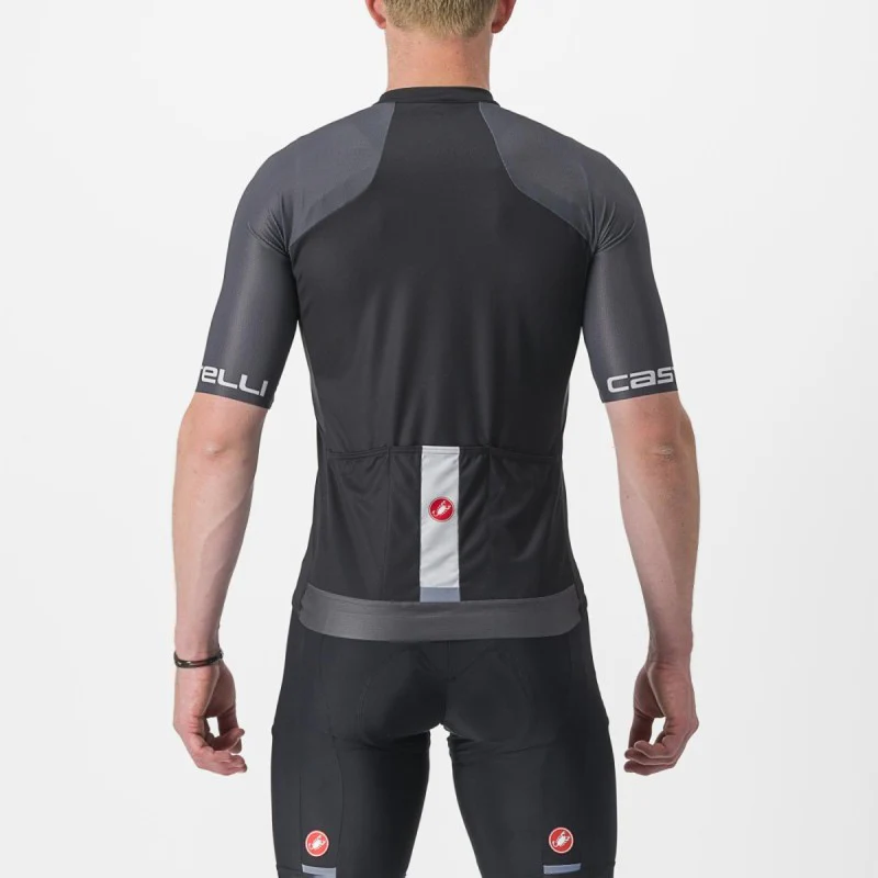 Castelli Maglia Entrata VI Black/Dark Grey - Image 2
