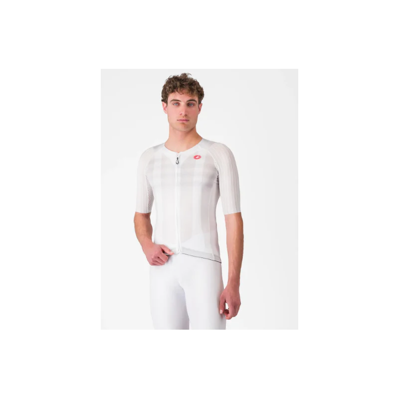 Castelli Maglia Estiva Aero Race 8S Bianco