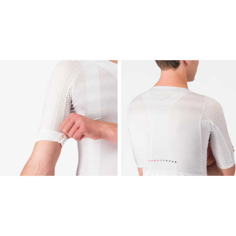 Castelli Maglia Estiva Aero Race 8S Bianco - Image 4