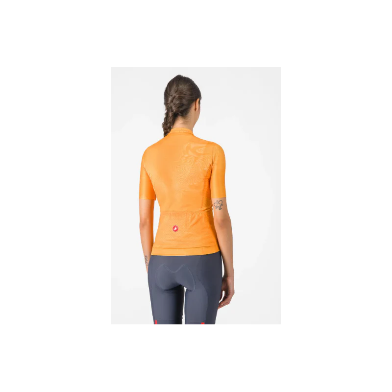 Castelli Maglia Estiva Donna Fantasia Arancio - Image 2