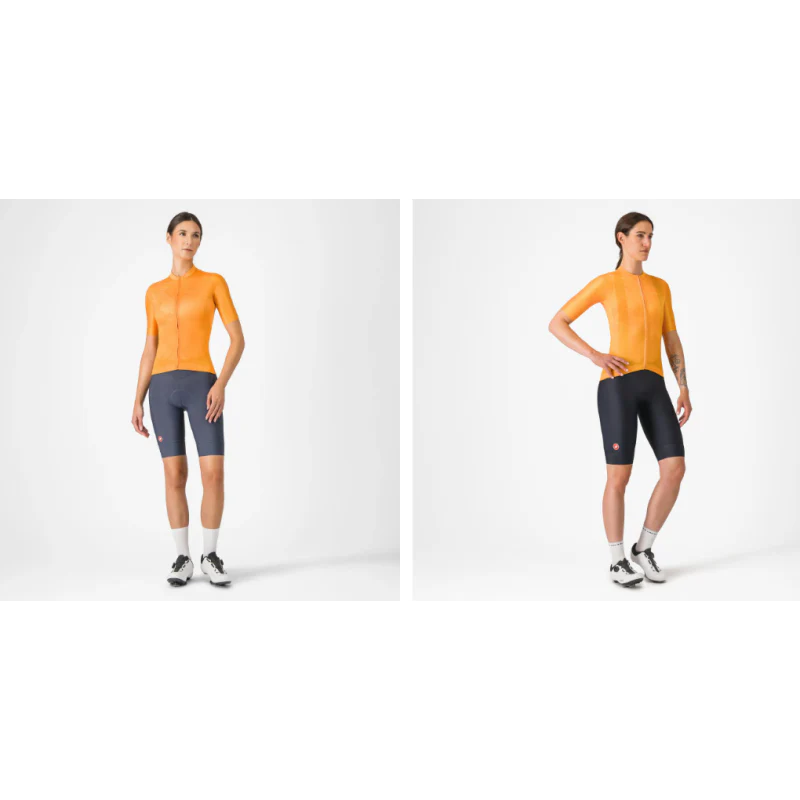 Castelli Maglia Estiva Donna Fantasia Arancio - Image 3