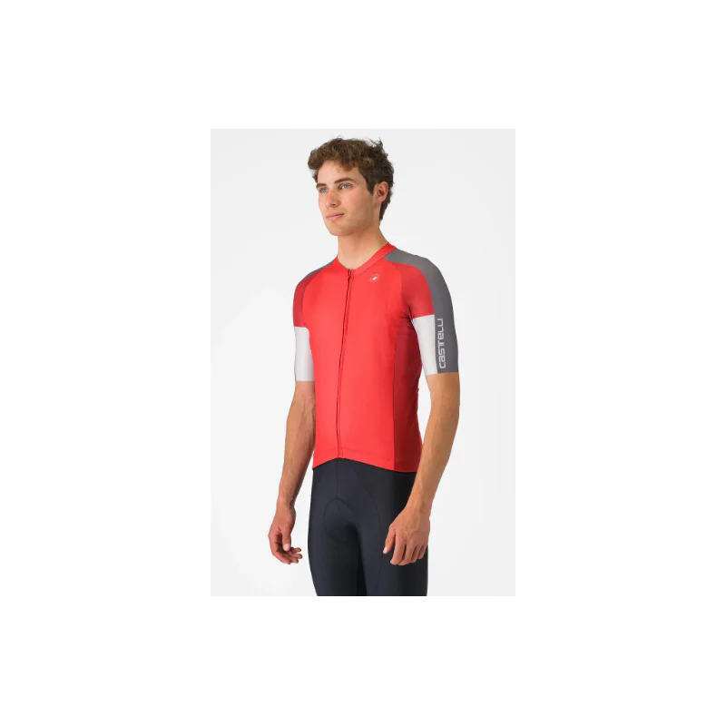 Castelli Maglia Estiva Entrata 6 Rosso