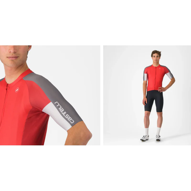 Castelli Maglia Estiva Entrata 6 Rosso - Image 4