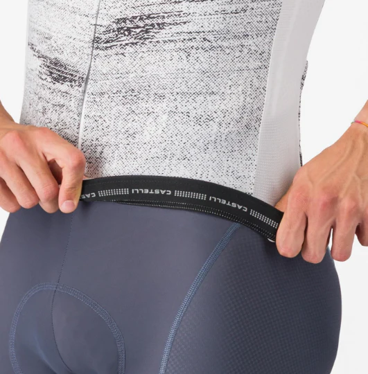 Castelli Maglia Estiva Stratus Logo White/Smoky Gray - Image 4