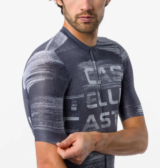 Castelli Maglia Estiva Stratus Logo Twilight Blue/Winter Sky - Image 4