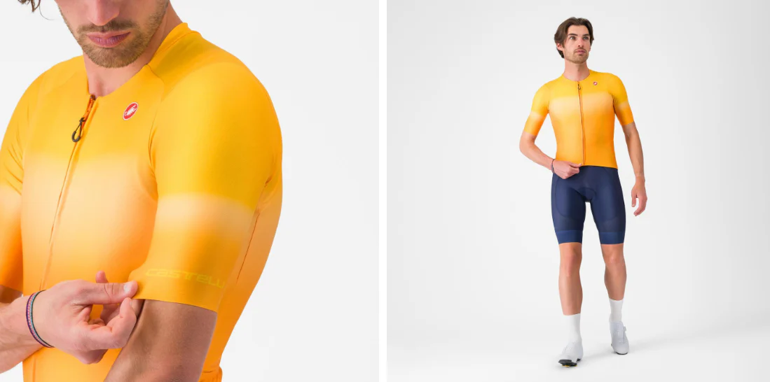 Castelli Maglia Estiva UPF Vivid Orange - Image 4