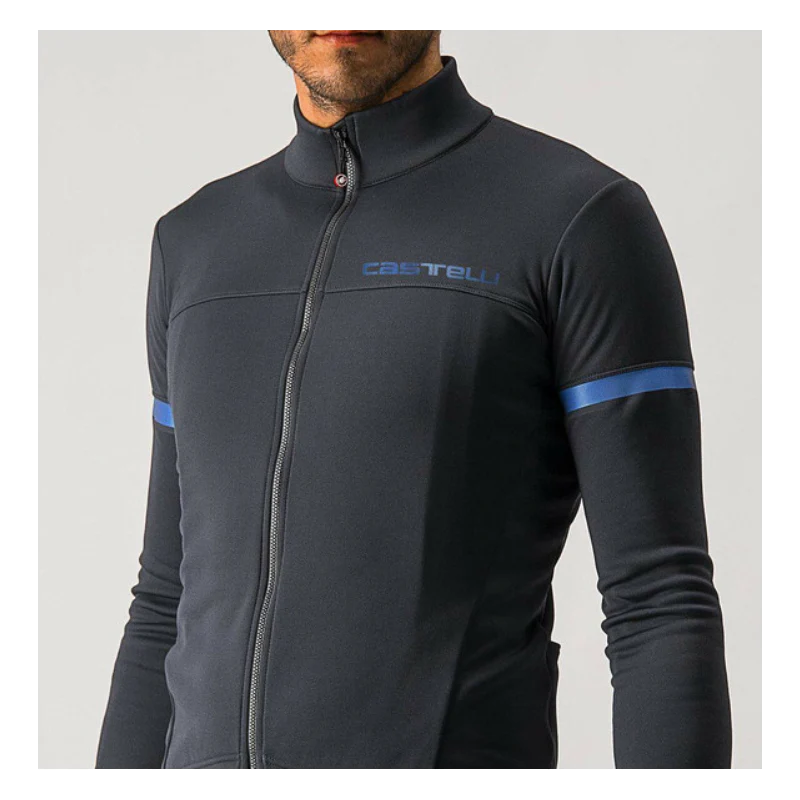 Castelli Maglia Fondo 2 Antracite/Blue - Image 2