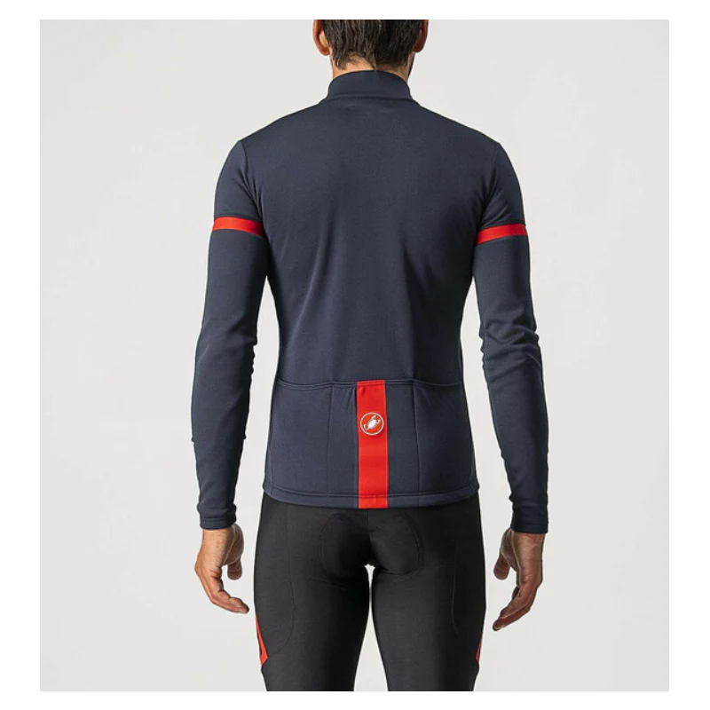 Castelli Maglia Fondo 2 Blu/Rosso - Image 2