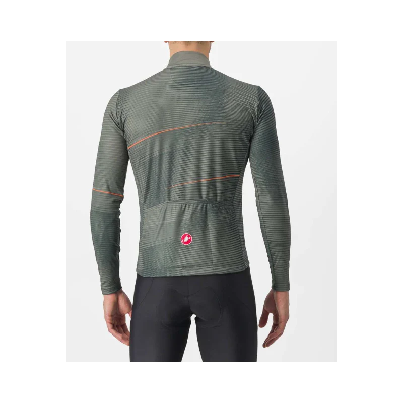 Castelli Maglia Invernale Raffica Verde - Image 2